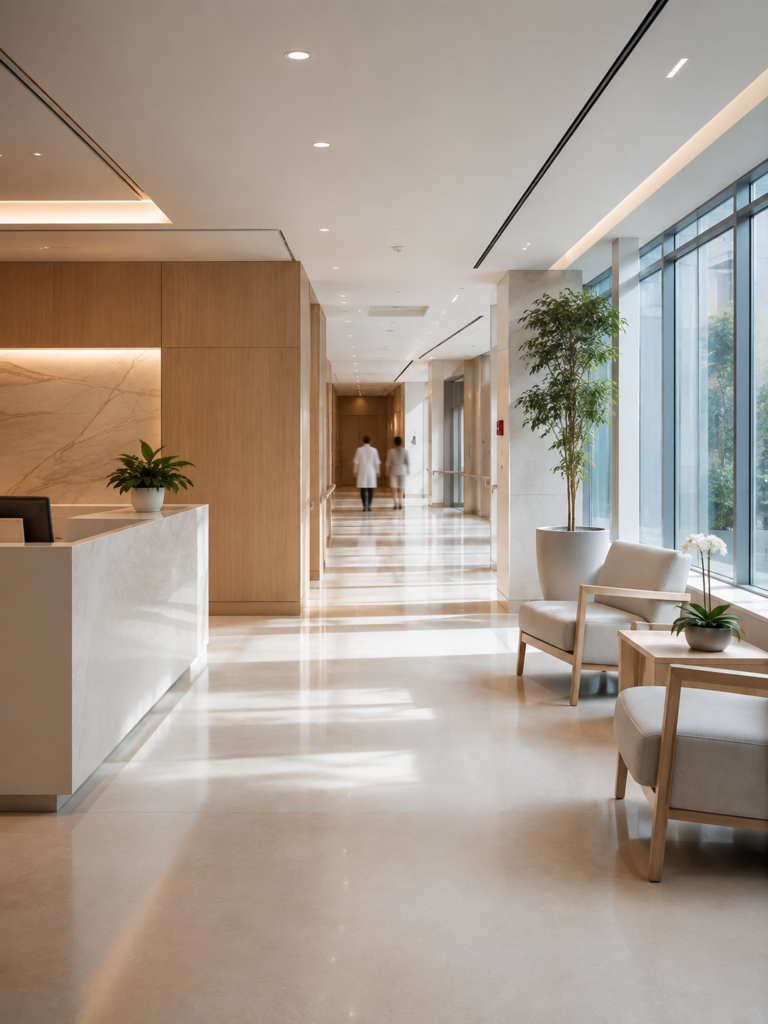 hospitais e clínicas